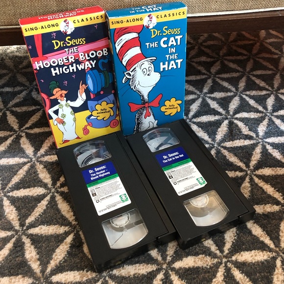 80's Dr. Seuss VHS Movies - The Cat in the Hat - The Hoober-Bloob Highway - Picture 12 of 12